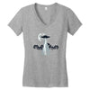 disco time Women's V-Neck T-Shirt