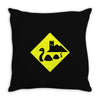 nessie scotland Throw Pillow