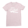 worlds greatest plumber Ladies Fitted T-Shirt