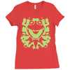 it's not easy being inked Ladies Fitted T-Shirt
