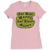 aint mama happy aint nobody happy Ladies Fitted T-Shirt