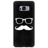 mustache glasses nerd Samsung Galaxy S8 Plus