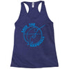 save the narwhales Racerback Tank