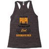 I'm Called Papi Because  I'm Way Too Cool To Be Called Grandfather Racerback Tank