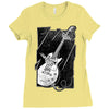 guitarist Ladies Fitted T-Shirt