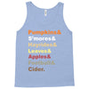 fall helvetica Tank Top