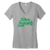 TALKING LEGENDS Women's V-Neck T-Shirt