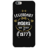 legendary riders are born in 1977 iPhone 6/6s Case