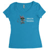 dragon training Women's Triblend Scoop T-shirt