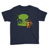 apathetic in the face of certain annihilation Youth Tee