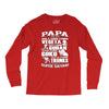 papa super saiyan vegeta Long Sleeve Shirts