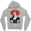 nun fuck Zipper Hoodie