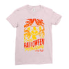 crazy halloween pit lady Ladies Fitted T-Shirt