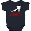 dart evolution stranger dustin tv show Baby Bodysuit