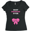 Best Present Ever Women's Triblend Scoop T-shirt