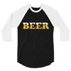 beer 3/4 Sleeve Shirt