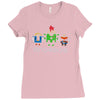 androids Ladies Fitted T-Shirt