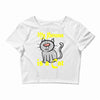 my patronus is a cat Crop Top