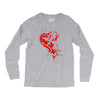 heartless splatter Long Sleeve Shirts