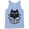 cats love boxes Tank Top