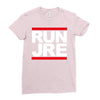 joe rogan run jre Ladies Fitted T-Shirt