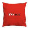 EASY SAVAGE Throw Pillow