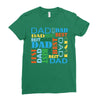 best dad Ladies Fitted T-Shirt