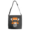 rage quit Adjustable Strap Totes