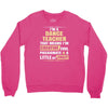 i'm a dance teacher, that means i'm creative cool passionate &amp; a littl Crewneck Sweatshirt