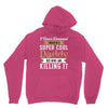 i never dreamed i would be a super cool daddy but here i am killing it Unisex Hoodie