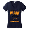 I'm Called Papaw Because I'm Way Too Cool To Be Called Grandfather Women's V-Neck T-Shirt