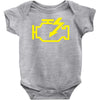 check engine light Baby Onesie