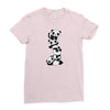 Pandas Ladies Fitted T-Shirt