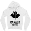 Canada Established 1867 Zipper Hoodie