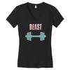 beast Women's V-Neck T-Shirt