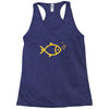 gold fish Racerback Tank