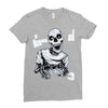skull gamer Ladies Fitted T-Shirt