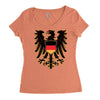 german eagle Women's Triblend Scoop T-shirt
