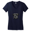 1519837021146 trimmed Women's V-Neck T-Shirt