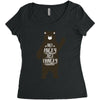 just hungry Women's Triblend Scoop T-shirt