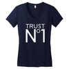 trust no Women's V-Neck T-Shirt