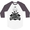 I Am Golden Retriever Actually In A Very Commited Relationship 3/4 Sleeve Shirt