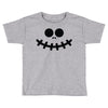 pumpkin funny face Toddler T-shirt