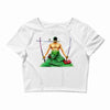roronoa zoro Crop Top