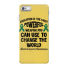 education is the most powerful weapon you can use to change the world iPhone 7 Case