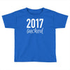2017 sucked Toddler T-shirt