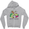 groot of the loom Zipper Hoodie
