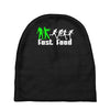 zombie fast food  funny Baby Beanies