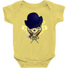 thug skull. Baby Onesie