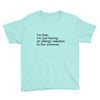 the oc allergic reaction Youth Tee